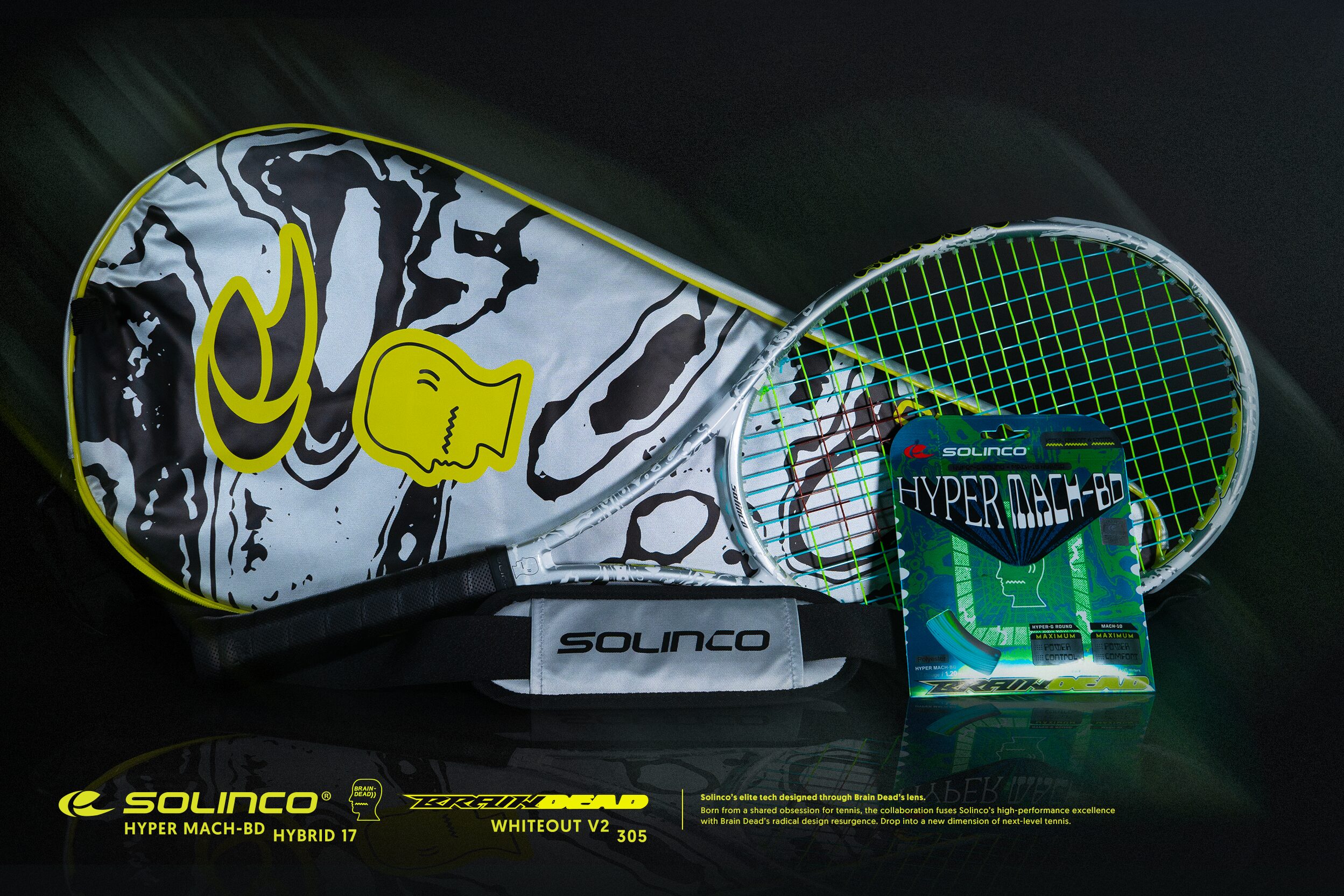 20251203_SOL_Web-Banner_String+Racquet_Brain-Dead_Whiteout-V2+Hyper-Mach-BD+Bag_3x2_01